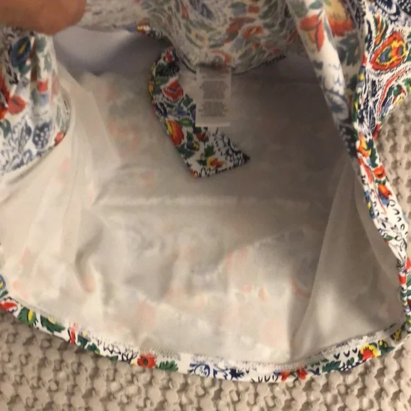 Tommy Bahama tankini top adjustable tie back Sz M excellent condition - Picture 8 of 8